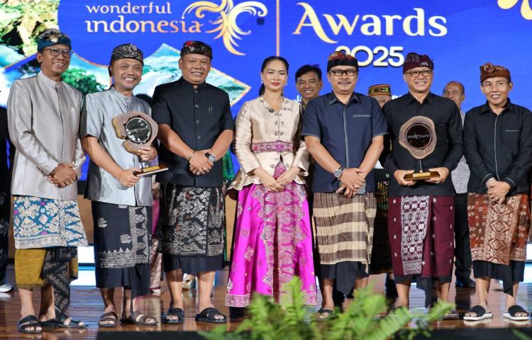 Karangasem Raih Dua Penghargaan Nasional pada Wonderful Indonesia Awards 2025